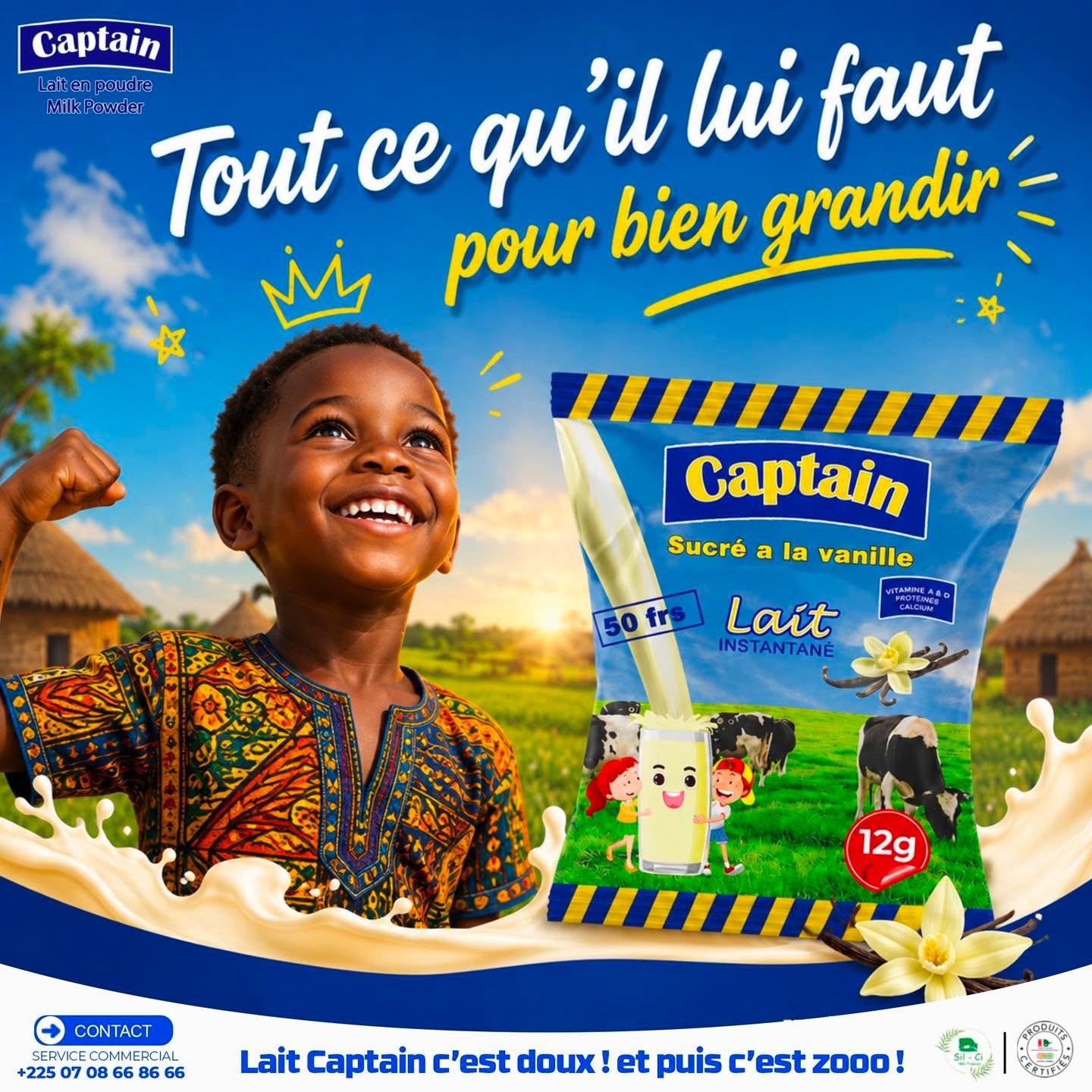 Captain s'engage pour une alimentation accessible à tous