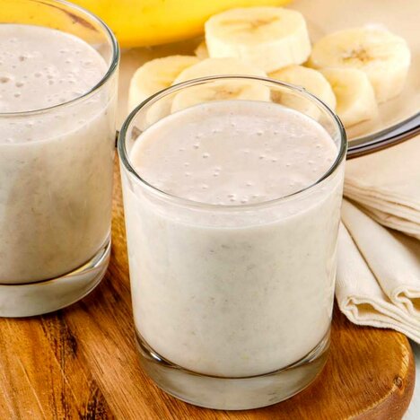 Milk-shake banane au lait Captain