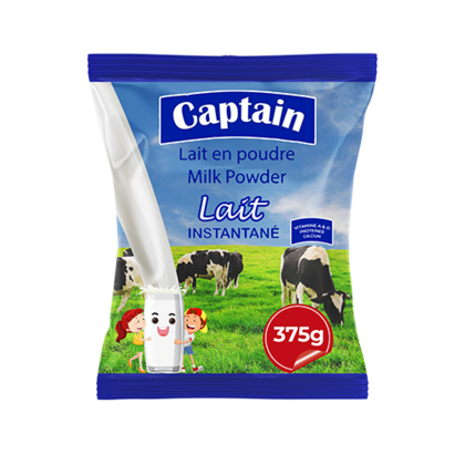 Le bon lait,<br>simplement <em>Captain</em>.